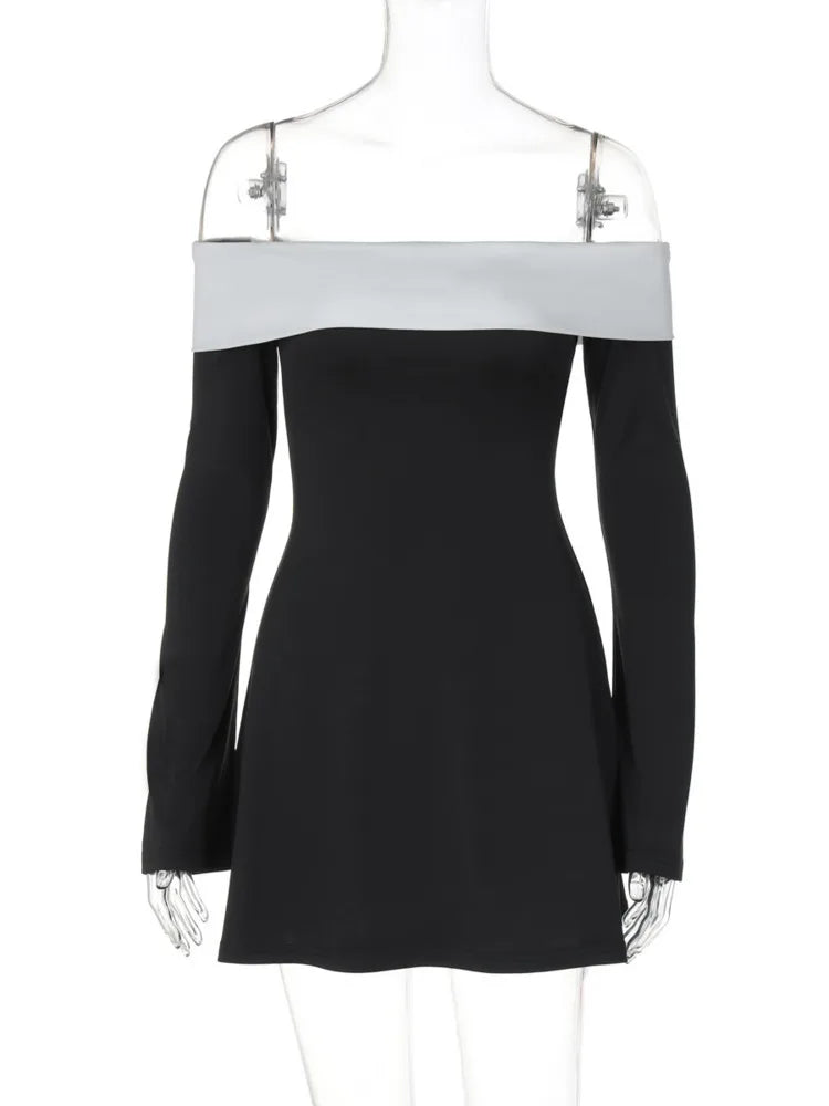 Femmora Off-shoulder Mini Dress