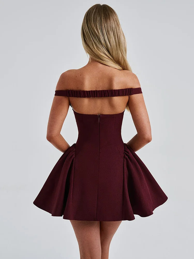 Femmora Off-shoulder Mini Dress